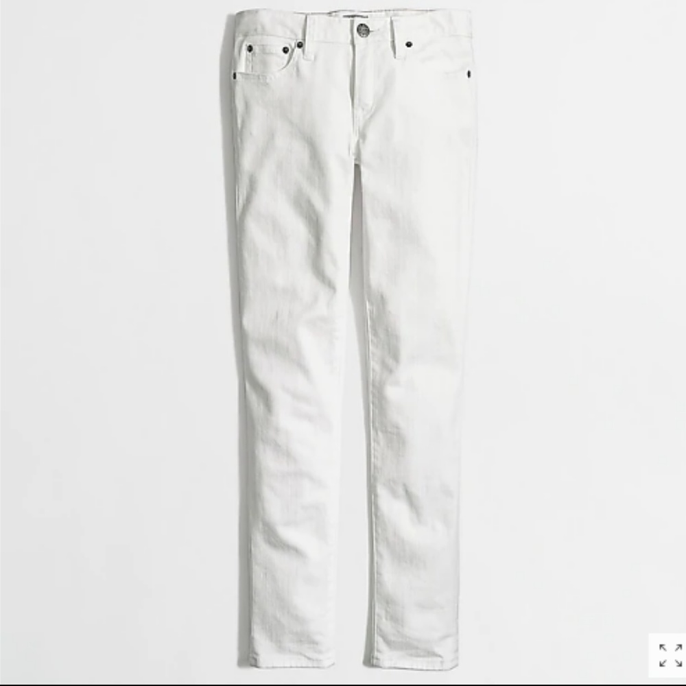 J. Crew White Skinny Jeans NWT